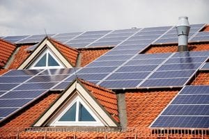 Roof-top Solar Panel Installation
